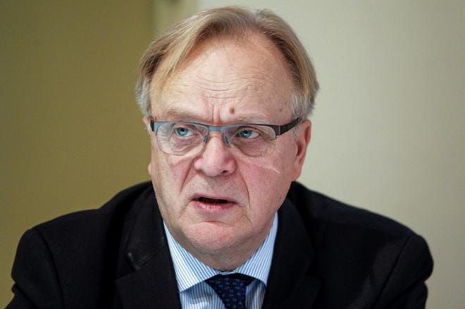 Kansanedustaja Lauri Ihalainen kritisoi hallituksen aikomuksia heikentää työsuhdeturvaa. ARKISTOKUVA: PEKKA AHO