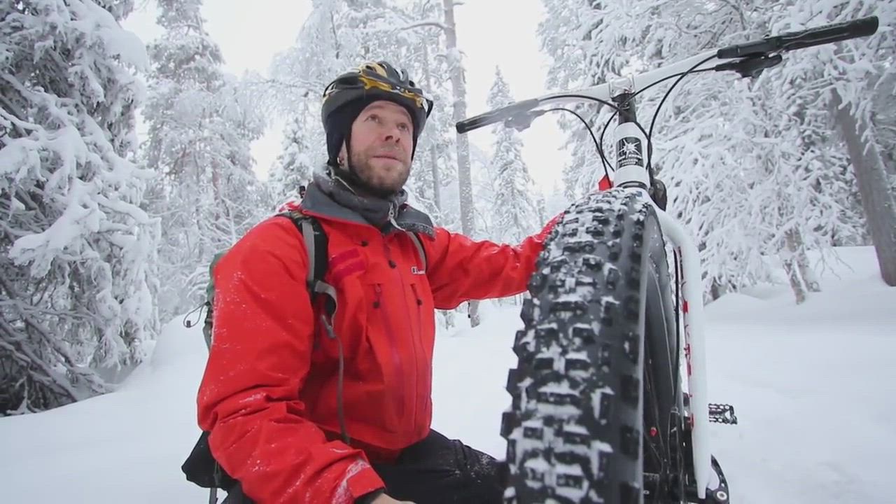 Artturi Kröger ja fatbike