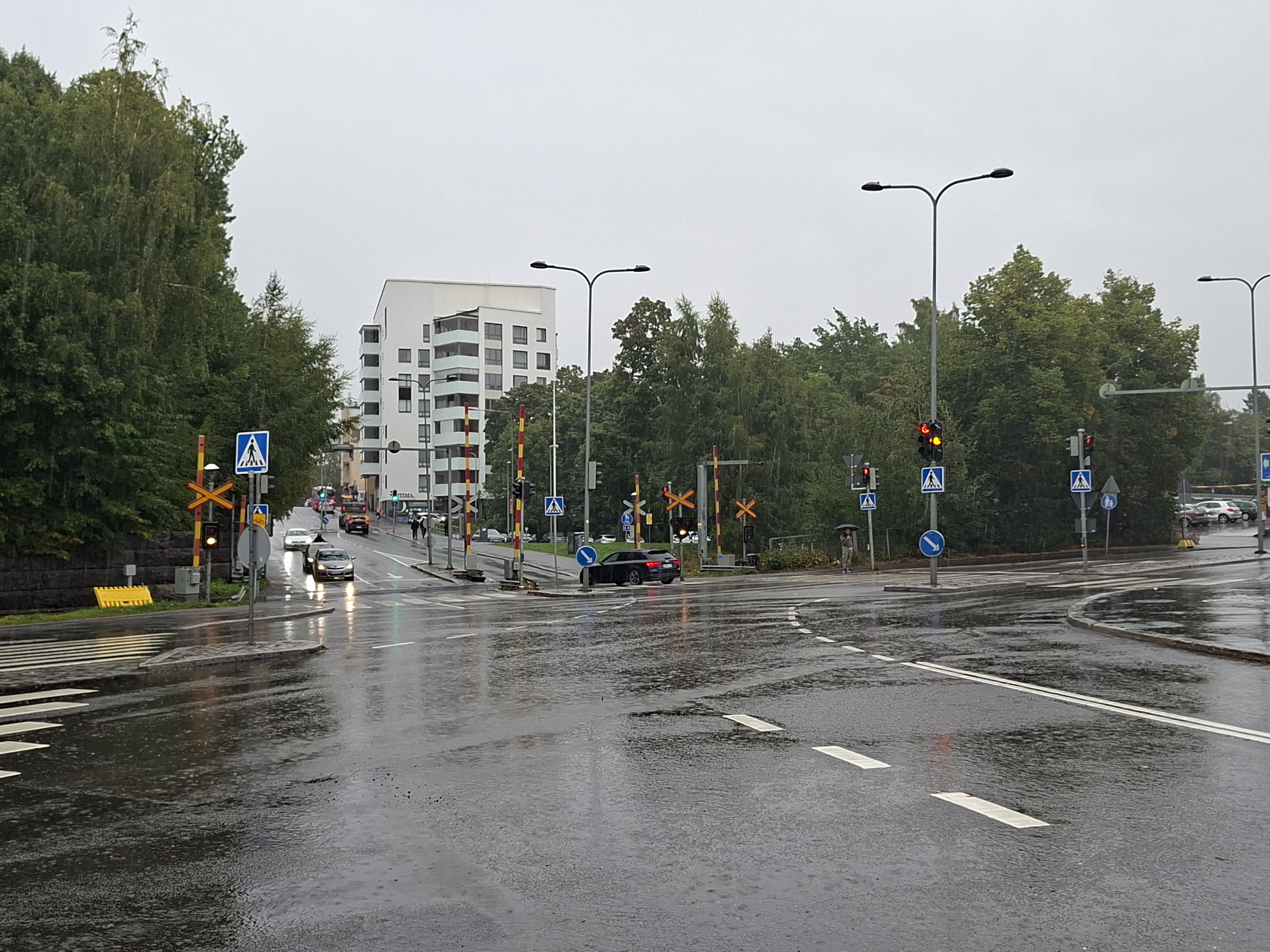 Tasoristeys Vaasan keskustassa suljetaan väliaikaisesti