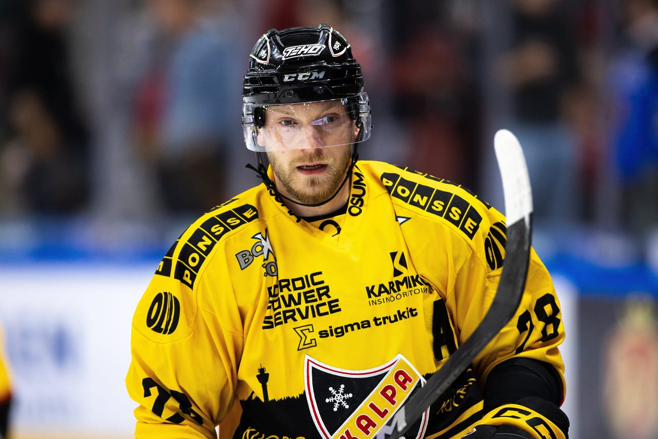 Jaakko Rissanen teki Kalpan neljännen maalin.