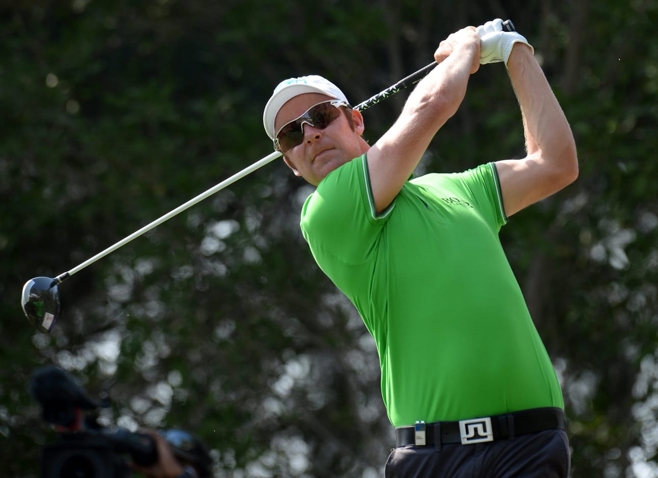 Mikko Ilonen oli golfin miesten Euroopan-kiertueen Hampurin turnauksen viimeisen päivän paras pelaaja. Arkistokuva.