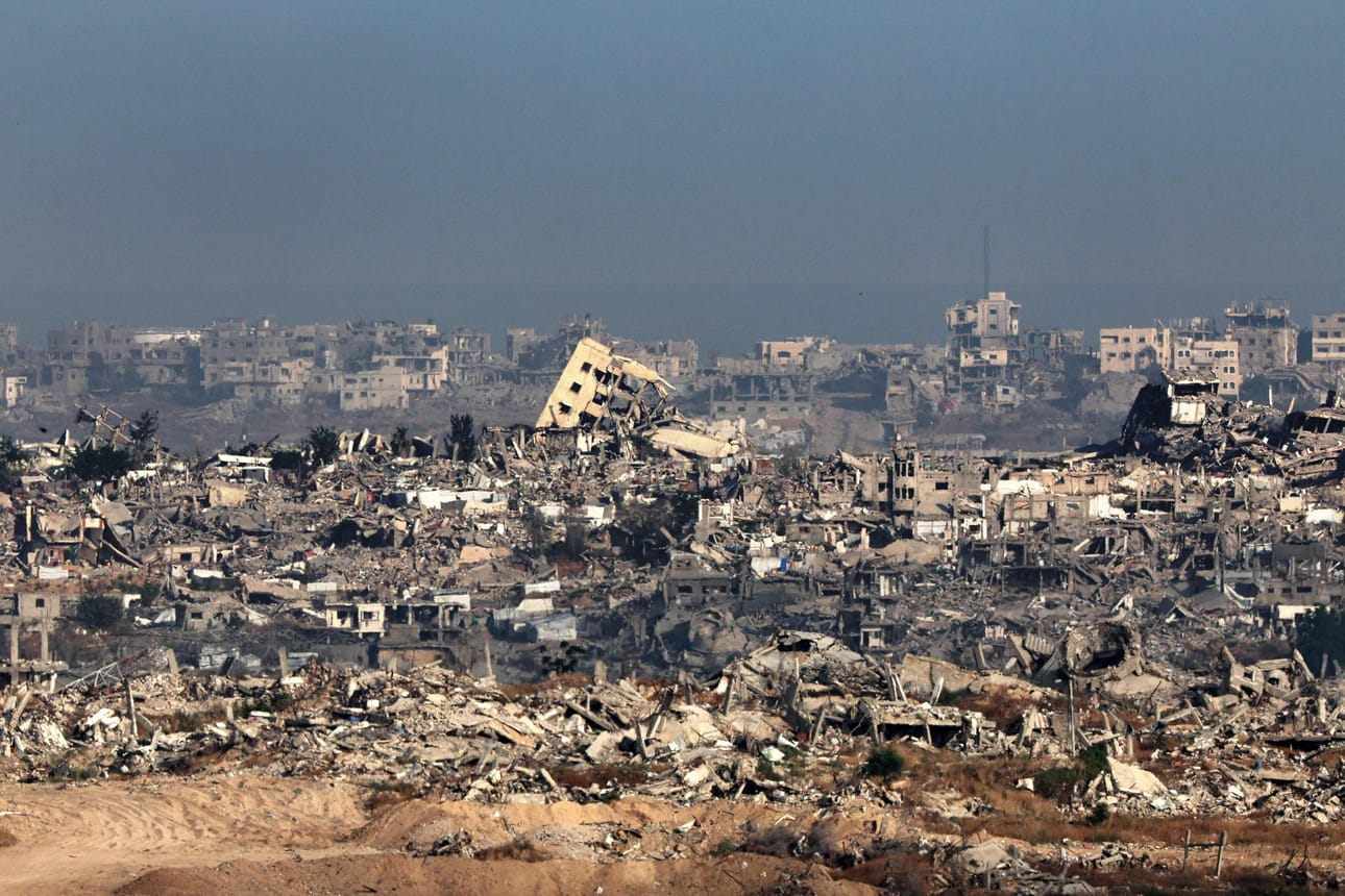 Israel on tuhonnut pommituksillaan valtaosan Gazan alueen rakennuksista.