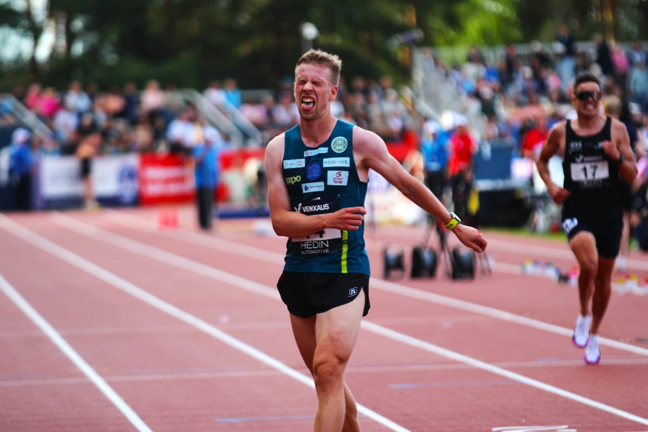 Antti Ihamäen viimeinen kilpailu päättyi ajassa 31.50,14.