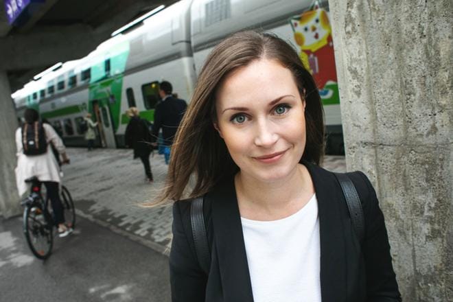 Sdp:n varapuheenjohtaja Sanna Marin on tuurannut sairauslomalla olevaa puheenjohtaja Antti Rinnettä. KUVA: Ossi Ahola/arkisto