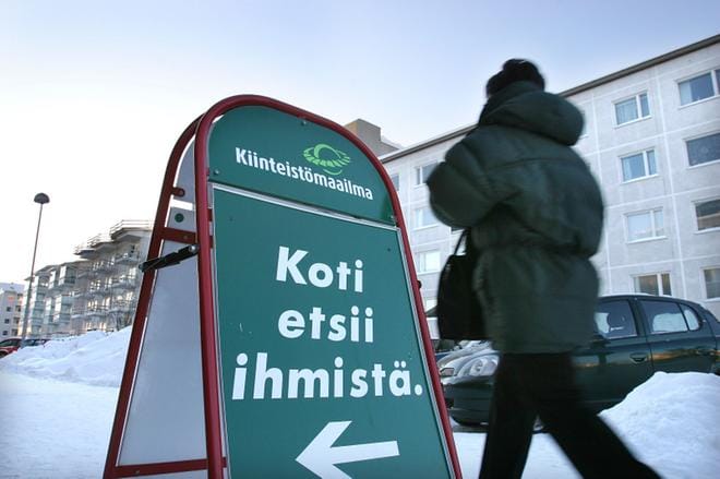 Heinäkuun alusta alkaen uudet asuntolainat saavat olla korkeintaan 85 prosenttia asunnon arvosta. Asunnon ostajalla on siis oltava enemmän omaa rahaa. KUVA: MARKKU LESKINEN