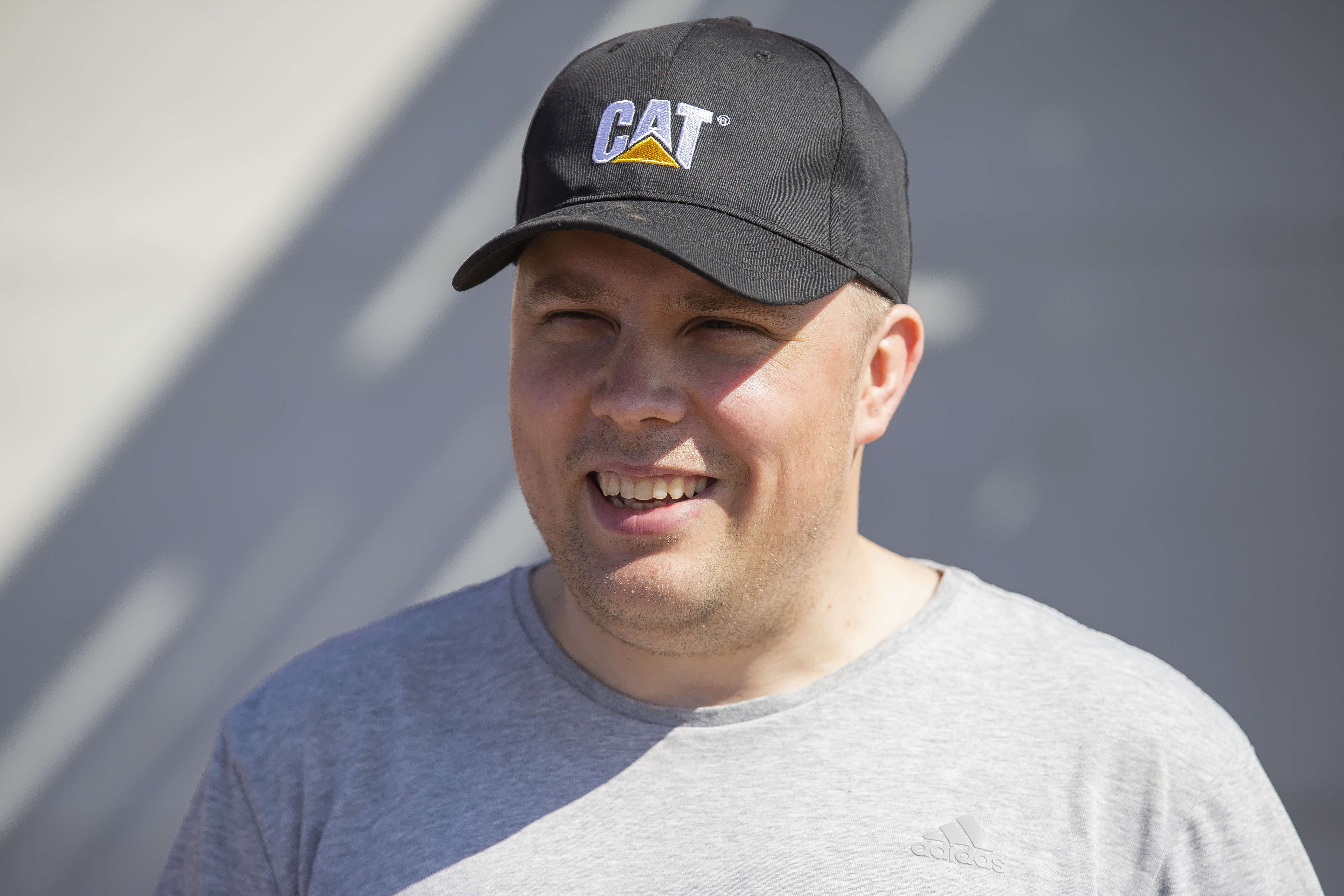 Jari Joensuu viljelee perunan lisäksi viljaa. Tulo tulee perunasta.