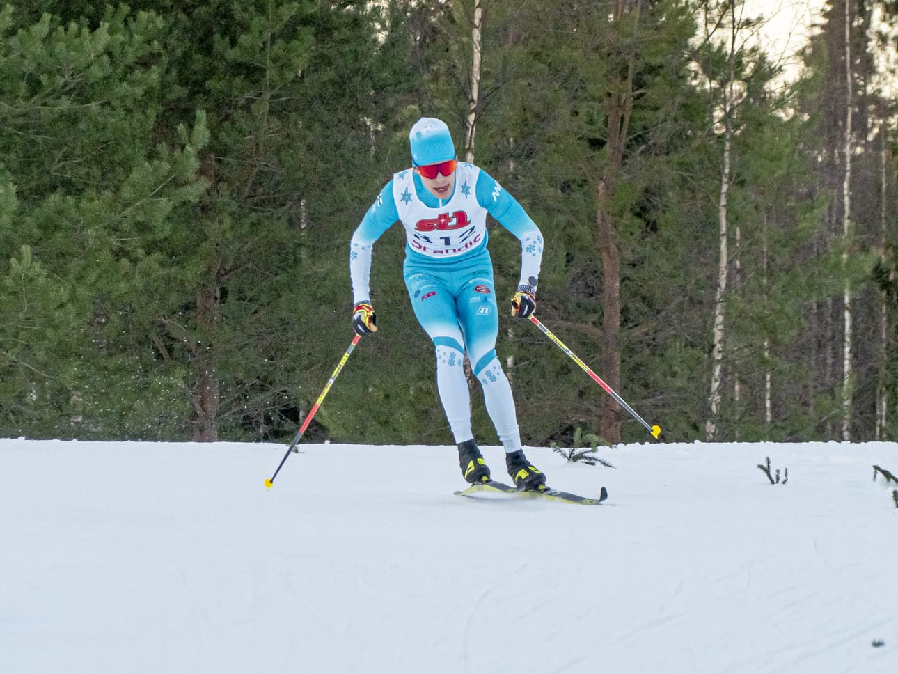 Alexander Ståhlberg otti toisen hopamitalinsa Keuruun SM-kisoista.