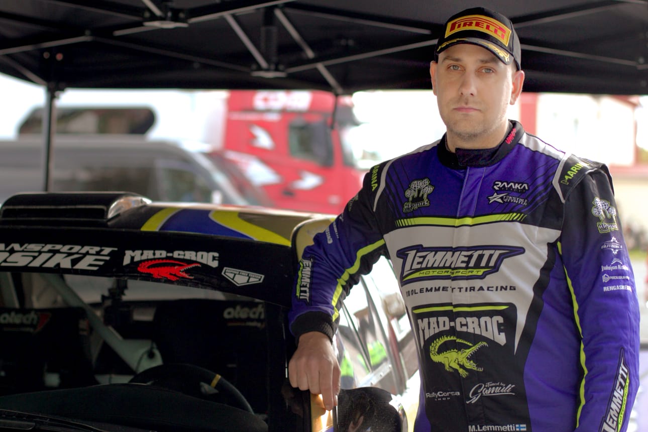 Laihian Urheiluautoilijoiden Mika Lemmetti voitti rallisprintissä kaksivetoisten Suomen mestaruuden kymmenen pisteen erolla saman seuran Henri Niemeen. Arkistokuva.