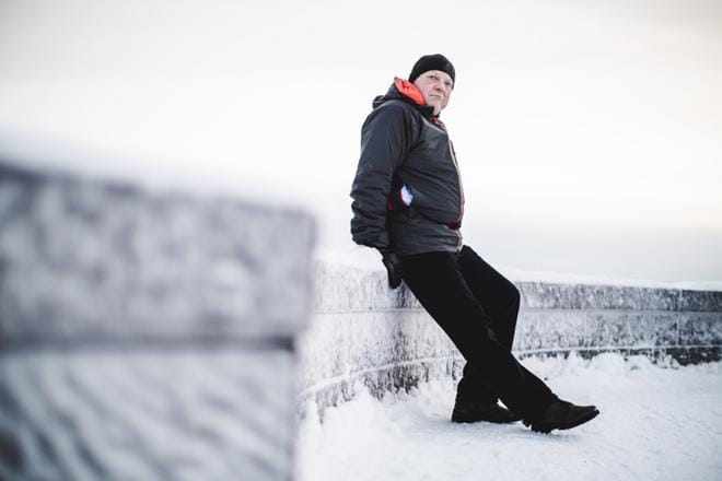 –Julkinen keskustelu ei heti herännyt arktisuuteen. Olin ainoa kansainvälinen toimittaja paikalla, kun Arktinen neuvosto perustettiin, Lapin yliopiston Arktisen keskuksen tiedeviestinnän päällikkö Markku Heikkilä kertoo. KUVA: Markku Heikkinen