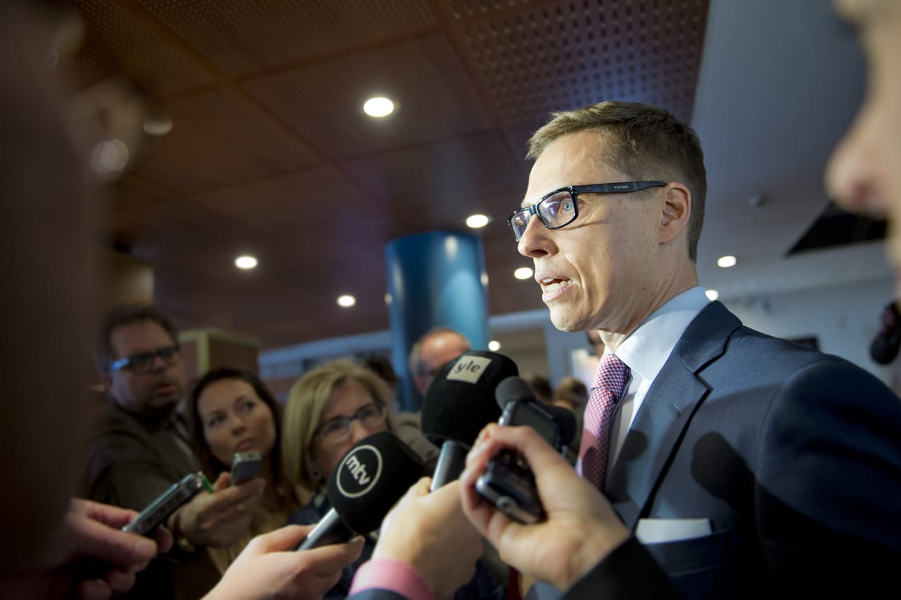 Kokoomuksen puheenjohtaja Alexander Stubb.