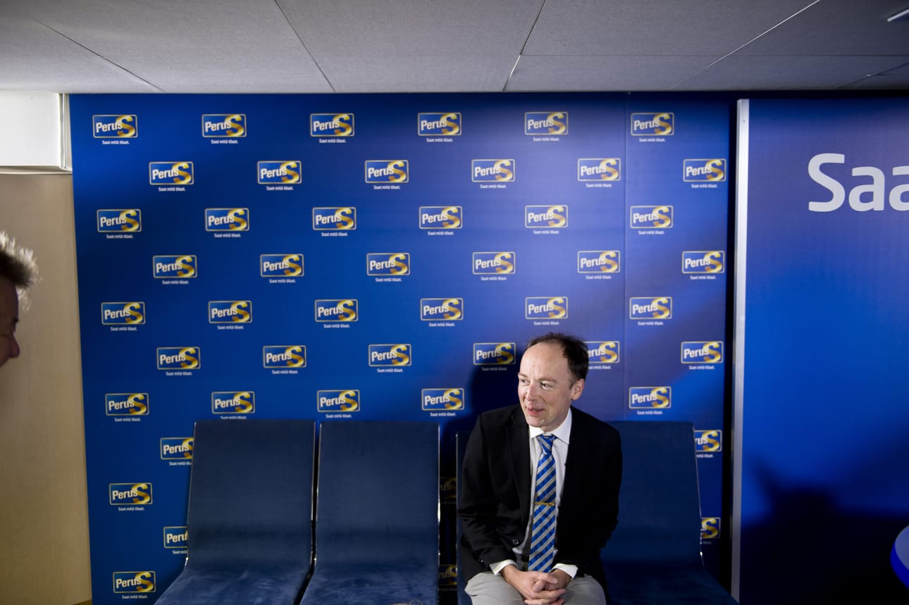 Euroedustaja Jussi Halla-aho (ps.). Arkistokuva.