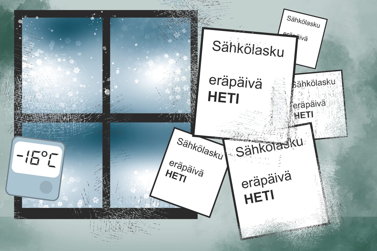 Huimat korotukset sähkön hintaan saattavat tietää talvella ankeita aikoja.