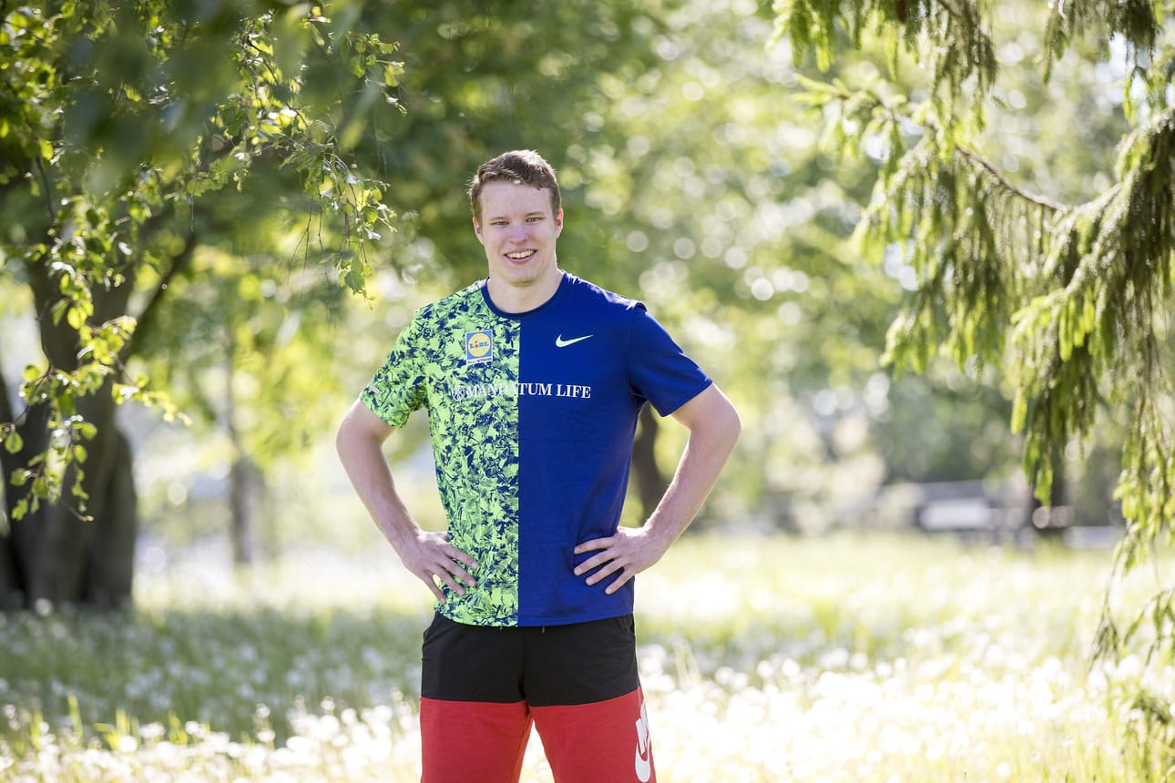 Oulun Pyrinnön pikajuoksija Samuel Purola on kärvistellyt räkäisen flunssan kourissa.