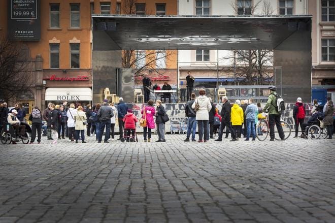 Vaasassa järjestettiin torstaina Esteettömyyden Nonstop -tapahtuma. Samalla vietettiin kansainvälistä esteettömyyspäivää. Kuvat: Selma Paavola
