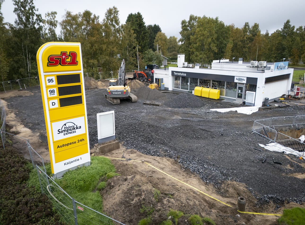 Pateniemen ST1 on suljettu syksyn ajaksi mittavan elinkaariremontin takia.