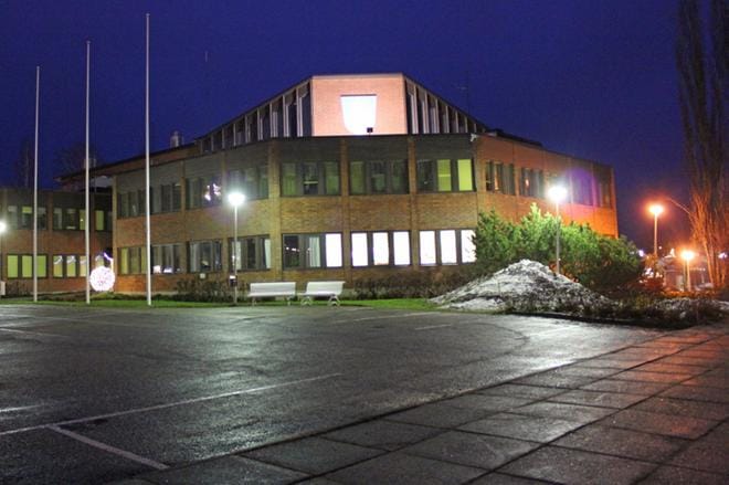 Alavuden kaupungintalo on otettu käyttöön 1975. KUVA: REIJO HEIKKILÄ