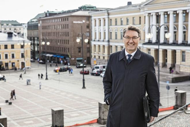 Toimitusjohtaja Antti Mäkinen sanoo, että Solidiumin tavoitteena on edustaja hallituksessa jokaisessa yhtiössä, jota Solidium omistaa. KUVA: Pentti Hokkanen/Solidium