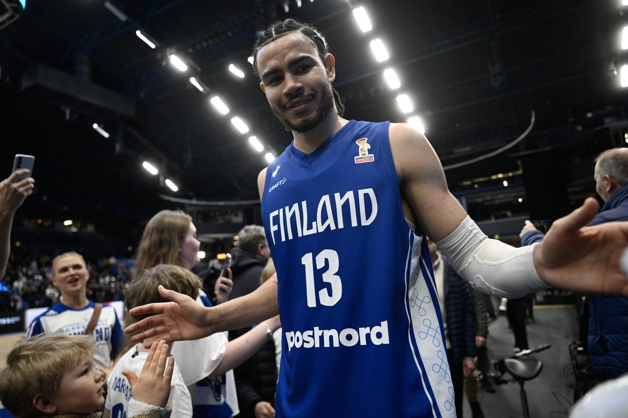 Olivier Nkamhoua oli ottelun paras pistemies 23 pinnalla.