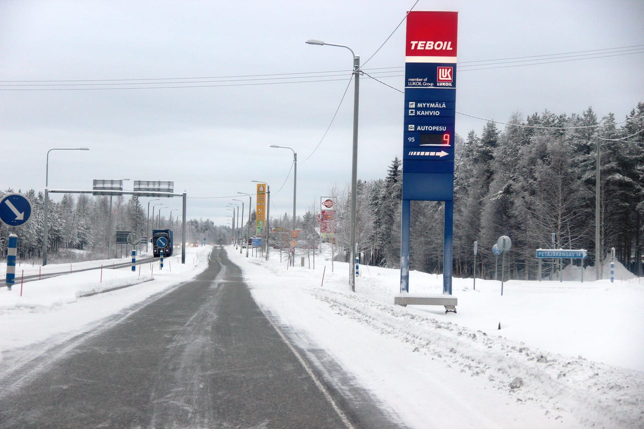 Pudasjärvellä asiakkaista kilpailee neljä polttoainetta myyvää asemaa.