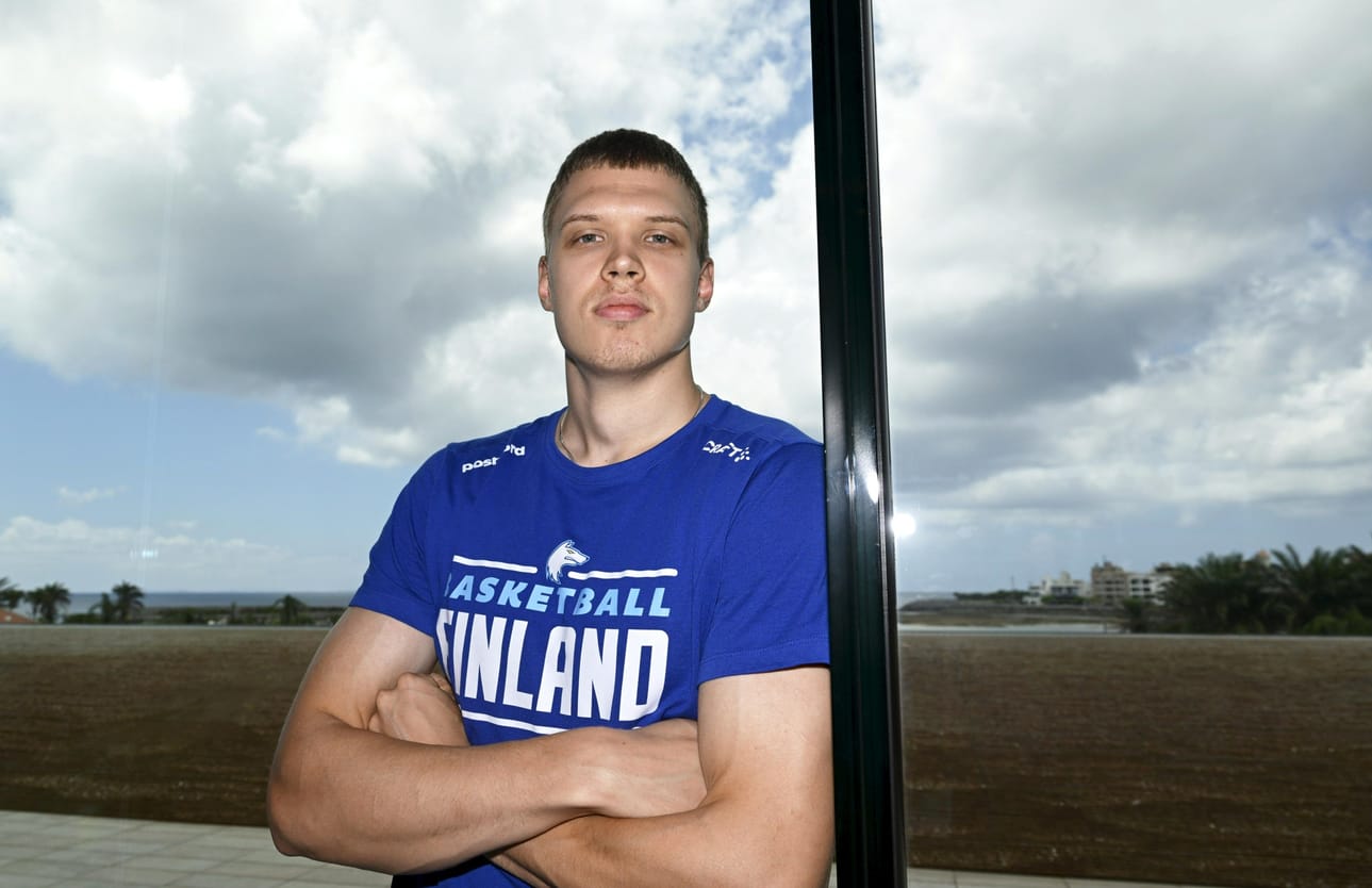 Elias Valtosen mielestä Suomen joukkueen puutteet ovat näyttäneet suuremmilta kuin ne ovat. LEHTIKUVA / Vesa Moilanen