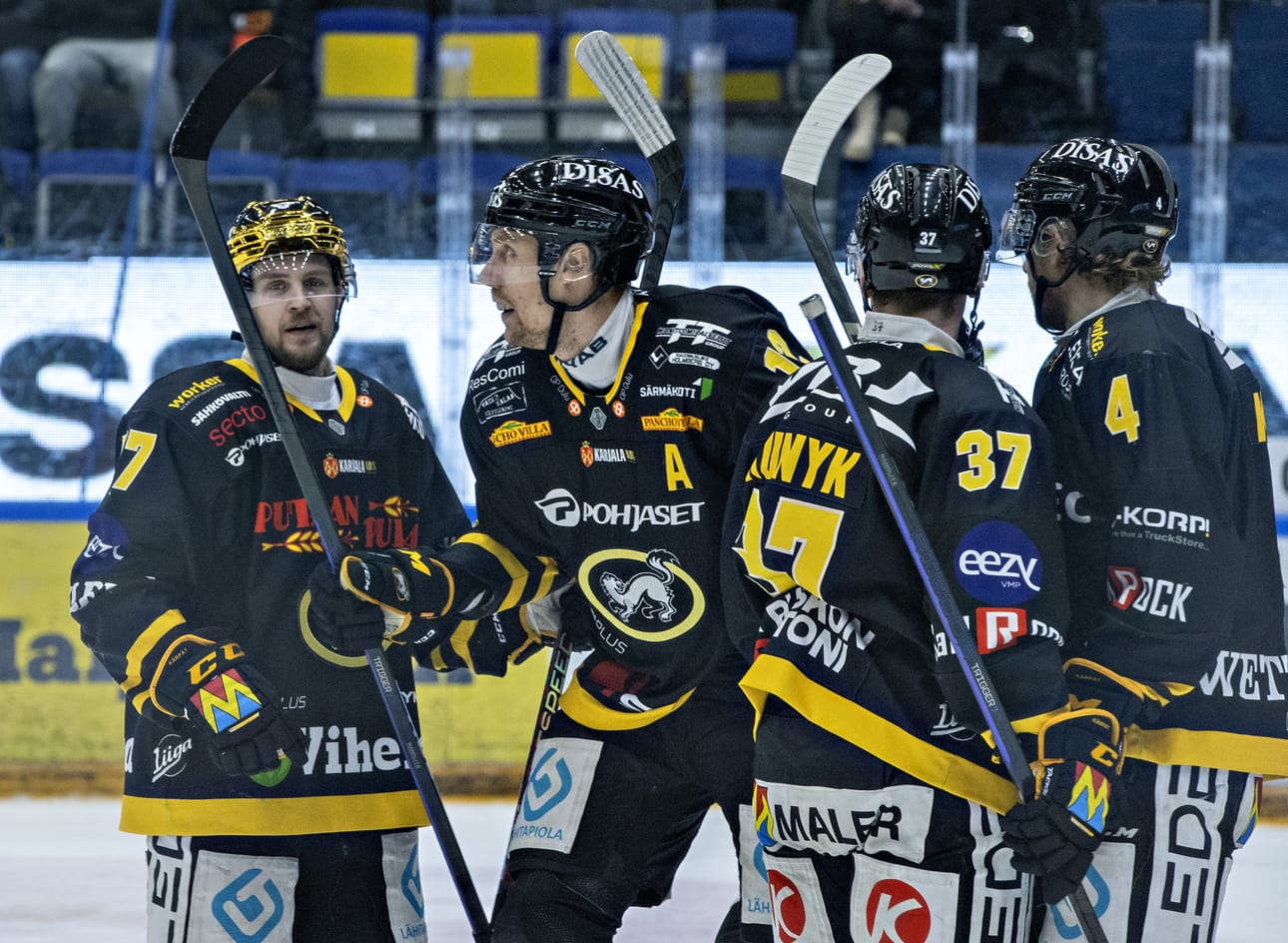 Kärppien kausi päättyi pettymykseen maaliskuun lopussa, kun joukkue ei selvittänyt tietään eteenpäin Liigan pudotuspelien ensimmäiseltä kierrokselta. Nyt Oulussa rakennetaan joukkuetta ensi kautta ajatellen. Arkistokuva.