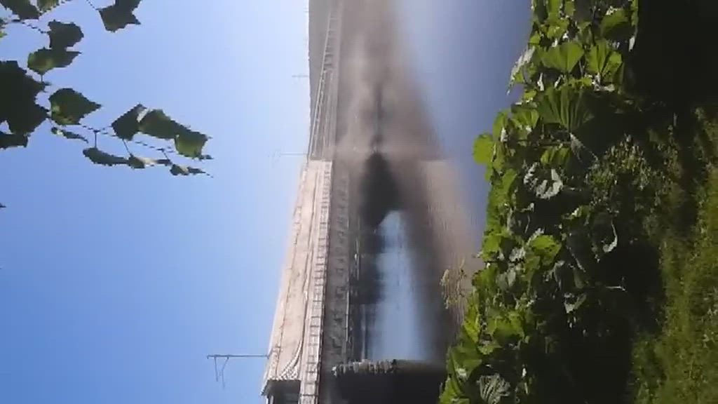 Lukijan video Ounaskosken sillalta
