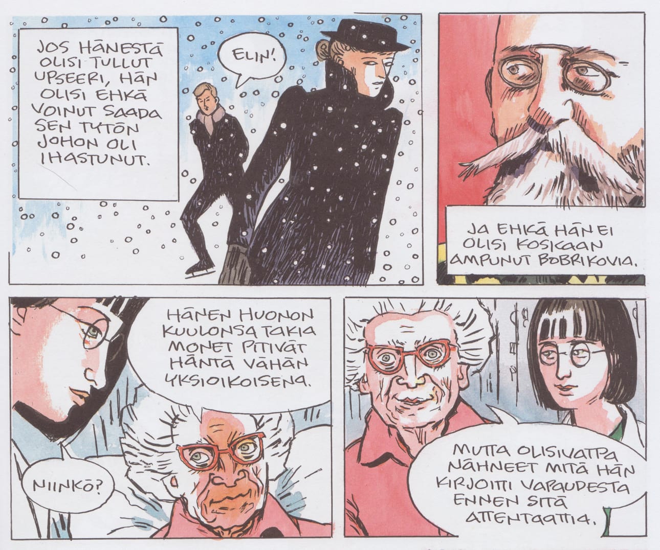 Timo Mäkelän Eugen ja Sigrid ottaa aiheensa Suomen poliittisesta historiasta ja taidehistoriasta.