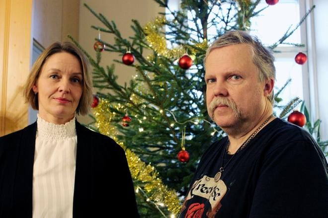 Kristiinan kaupunginhallitus sai ehdotuksensa ensi vuoden talousarvioksi valmiiksi maanantaina. – Lautakunnat ja viranhaltijat ovat tehneet hyvää työtä talousarvion lähtökohdaksi, totesivat kaupunginjohtaja Mila Segervall ja talousjohtaja Rikard Haldin. KUVA: MINNA ZILLIACUS