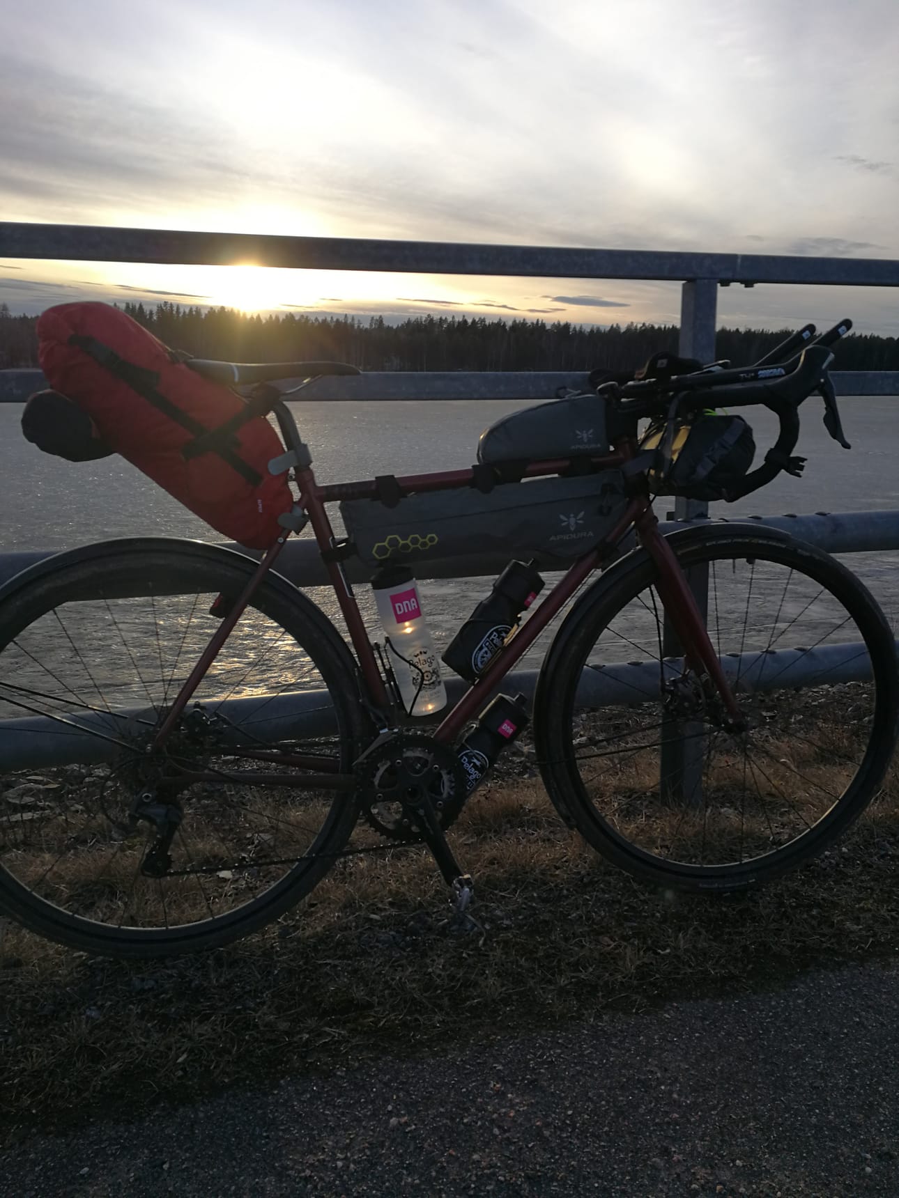 Työmatkalla jossain päin Keski-Suomea.