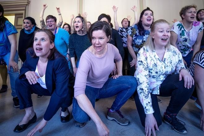 Philomelalla on Vaasan kuorofestivaaleilla neljä esiintymistä. KUVA: PAULA KASKIMAA