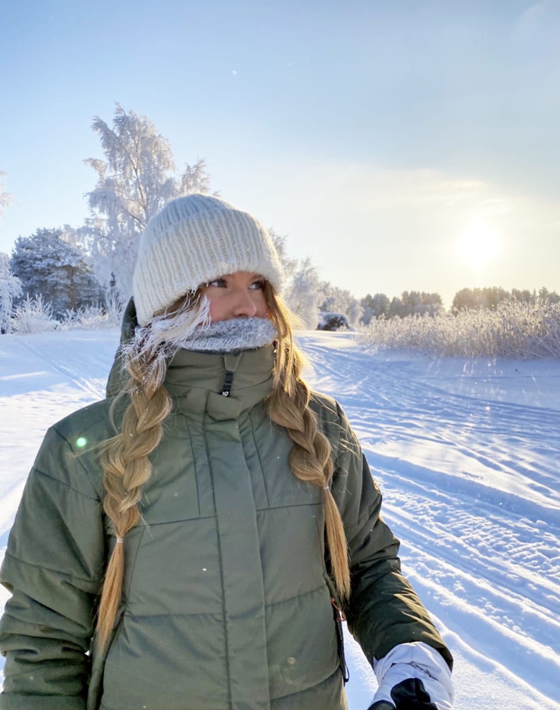 Hanna Lammela asuu Oulunsalossa