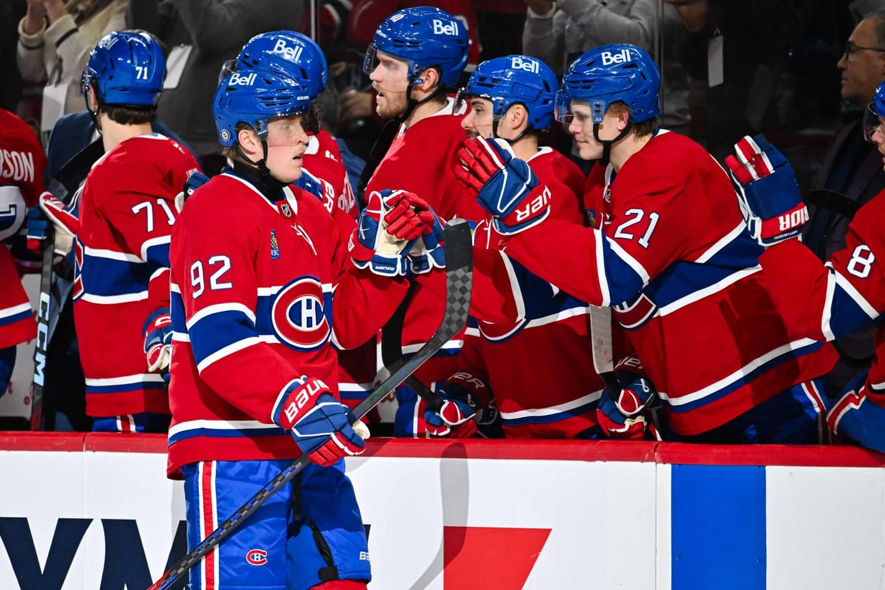Patrik Laine ja Montreal Canadiens ovat hyvässä vireessä. LEHTIKUVA/AFP