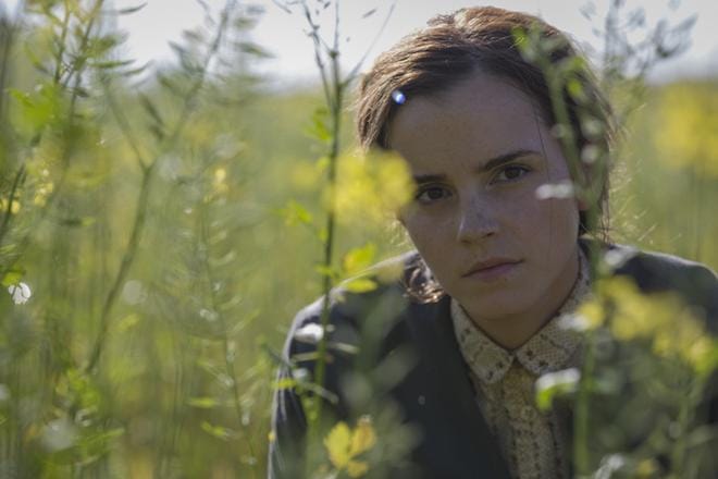 Tosipohjaisessa jännitysdraamassa Lena (Emma Watson) liittyy kulttiin löytääkseen siepatun miehensä. KUVA: Frii