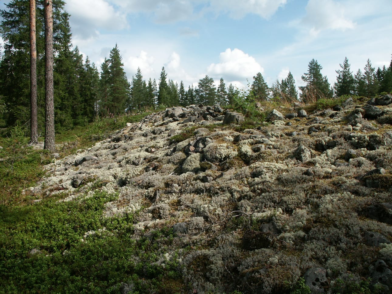 Kastellin jätinkirkko on kivikaudelta peräisin oleva kivistä rakennettu valli.