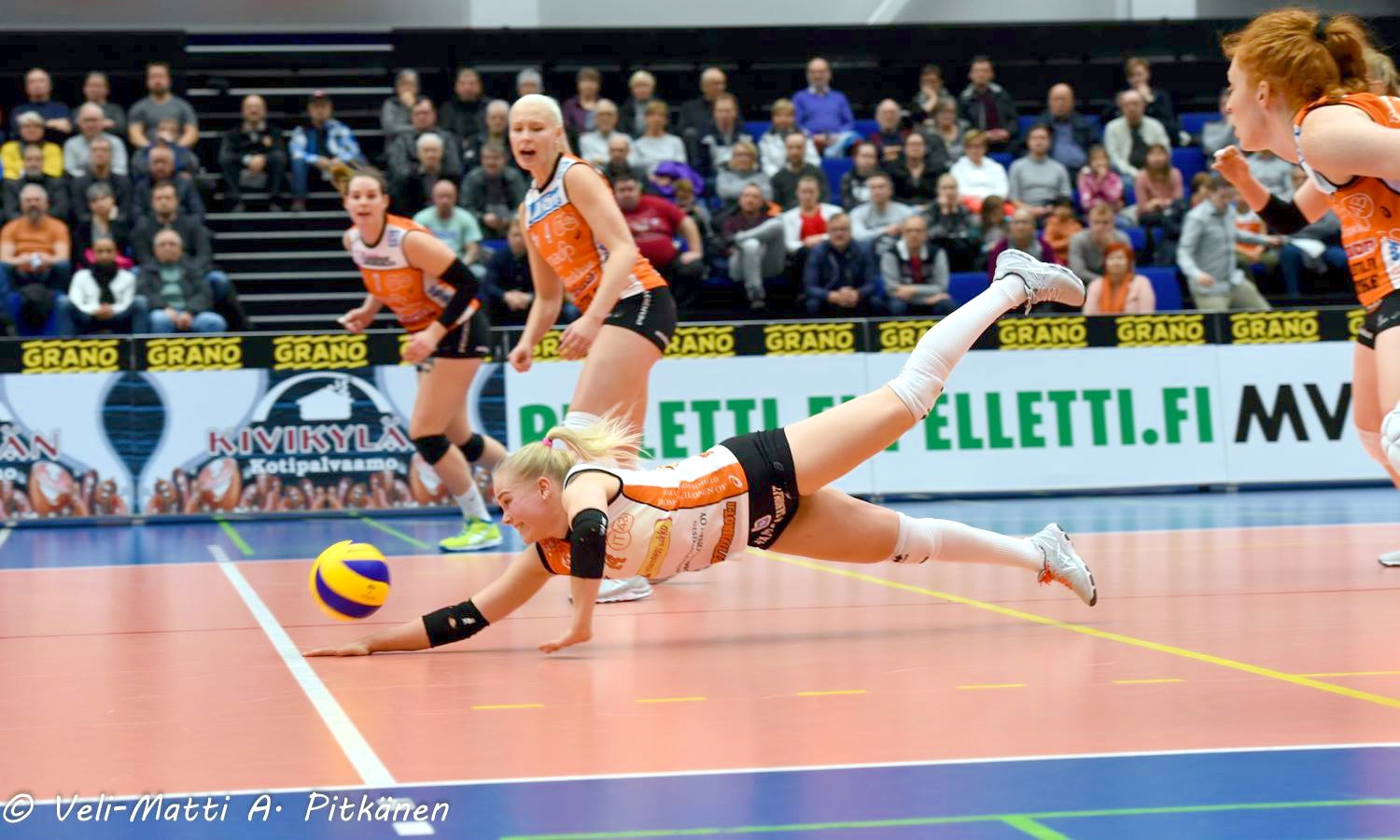Libero Eveliina Rautiainen voitti tänä keväänä HPK:n riveissä SM-kultaa ja Suomen Cupin.