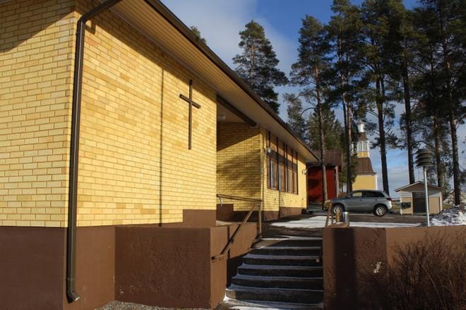 Töysän seurakuntatalo on valmistunut vuonna 1978. ARKISTOKUVA: REIJO HEIKKILÄ