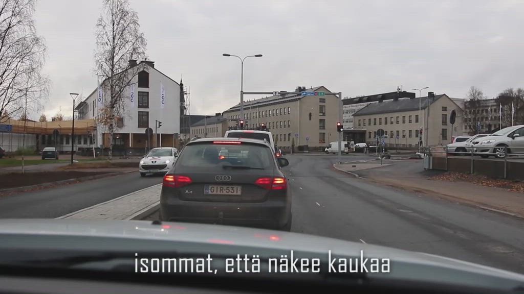 Uudet liikennevalot testissä