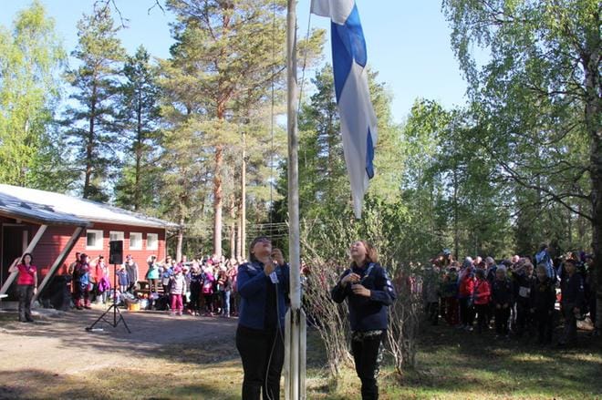 Kisan järjestivät Ylihärmän Partiolaiset, Härmän Tähystäjät, Markki-Partio, Evipartio, Simpsiön Karhut ja Simpsiön Siskot. KUVAT: MIA KÄRKKÄINEN