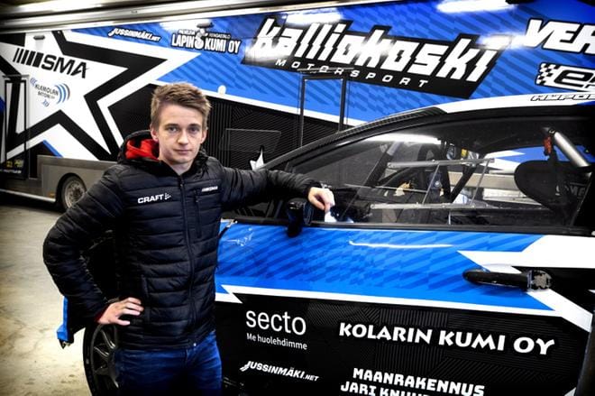 Jere Kalliokosken mukaan rallicrossissa ei tarvita mitään maratoonarin kuntoa, mutta kisatilanteessa on oltava skarppina ja refleksien pitää toimia. KUVA: JOUKO HÄNNINEN