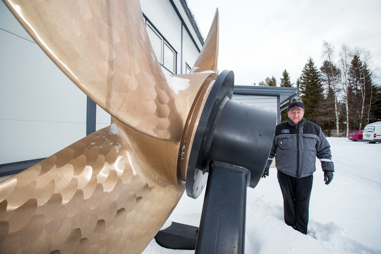 Potkurin pinta kiiltelee komeasti.