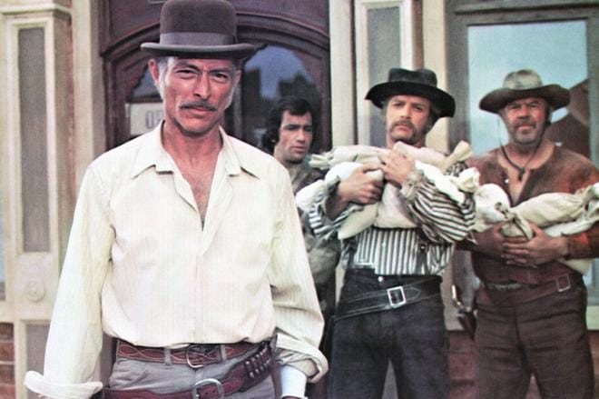 Kosto odottaa on italowestern, jossa Lee Van Cleef on vankilasta vapautunut asesankari Ryan. Kuva: Yle Kuvapalvelu