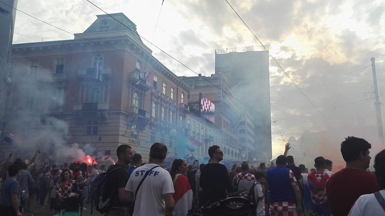 MM-finaalitunnelmia Zagrebissa