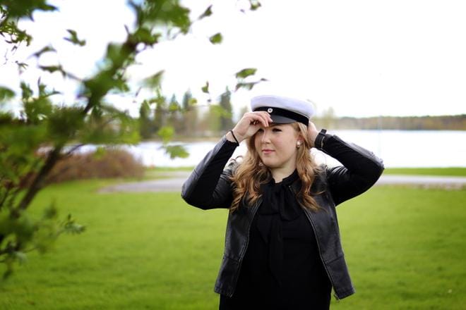Alajärveläinen Elli Mertaniemi odottaa innolla ylioppilasjuhlia. KUVA: JOHANNA KATAJA