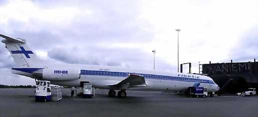 Venezuelassa syöksyi maahan MD-82-tyyppinen lentokone. Finnairilla on käytössä yhdeksän samanlaista konetta.
