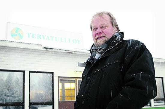 Tervatullin edessä. Toimitusjohtaja Mauri Korhonen on ihmeissään Rakennusteollisuuden selvityspyynnöstä.