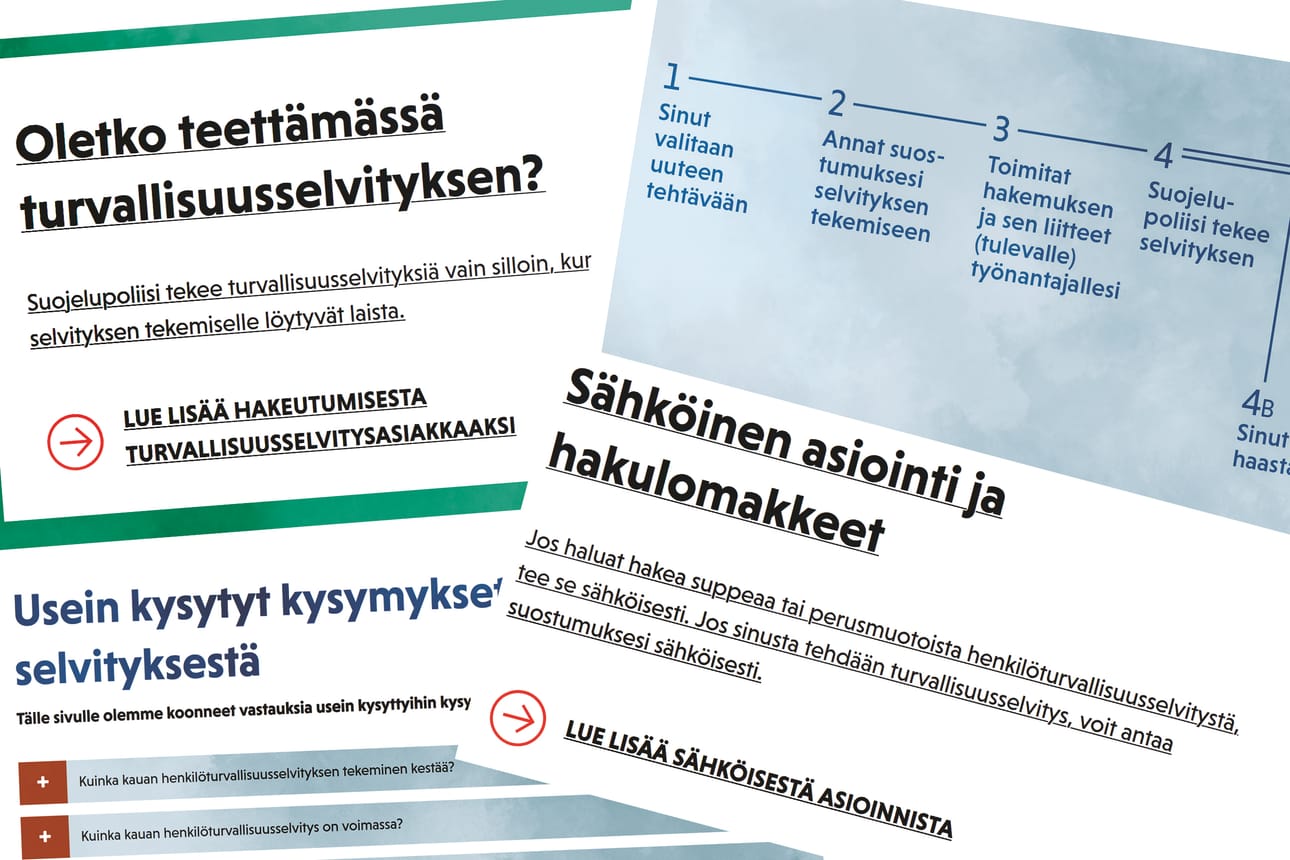 Supo tekee noin 90 000 turvallisuusselvitystä vuosittain.