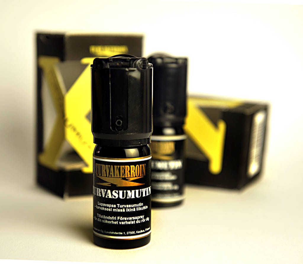 Turvasumutin ei vaadi erillistä hallussapitolupaa.