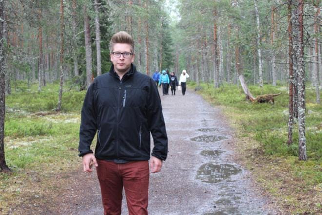 Juha Herrala iloitsee valinnastaan pienten kuntien verkoston puheenjohtajaksi. ARKISTOKUVA: TAUNO RIIHILUOMA
