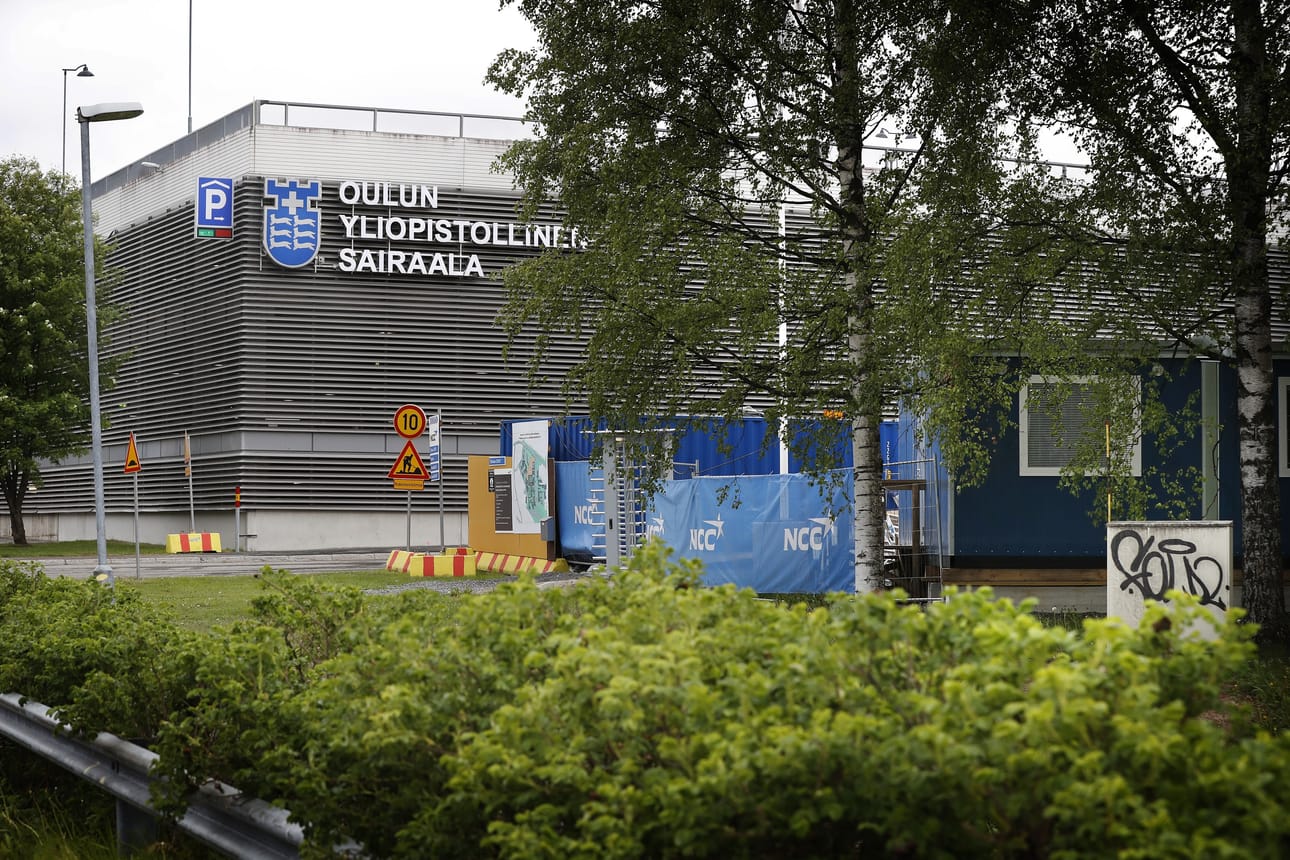 OYSin parkkitalo puretaan aikanaan pois sairaalarakentamisen tieltä.