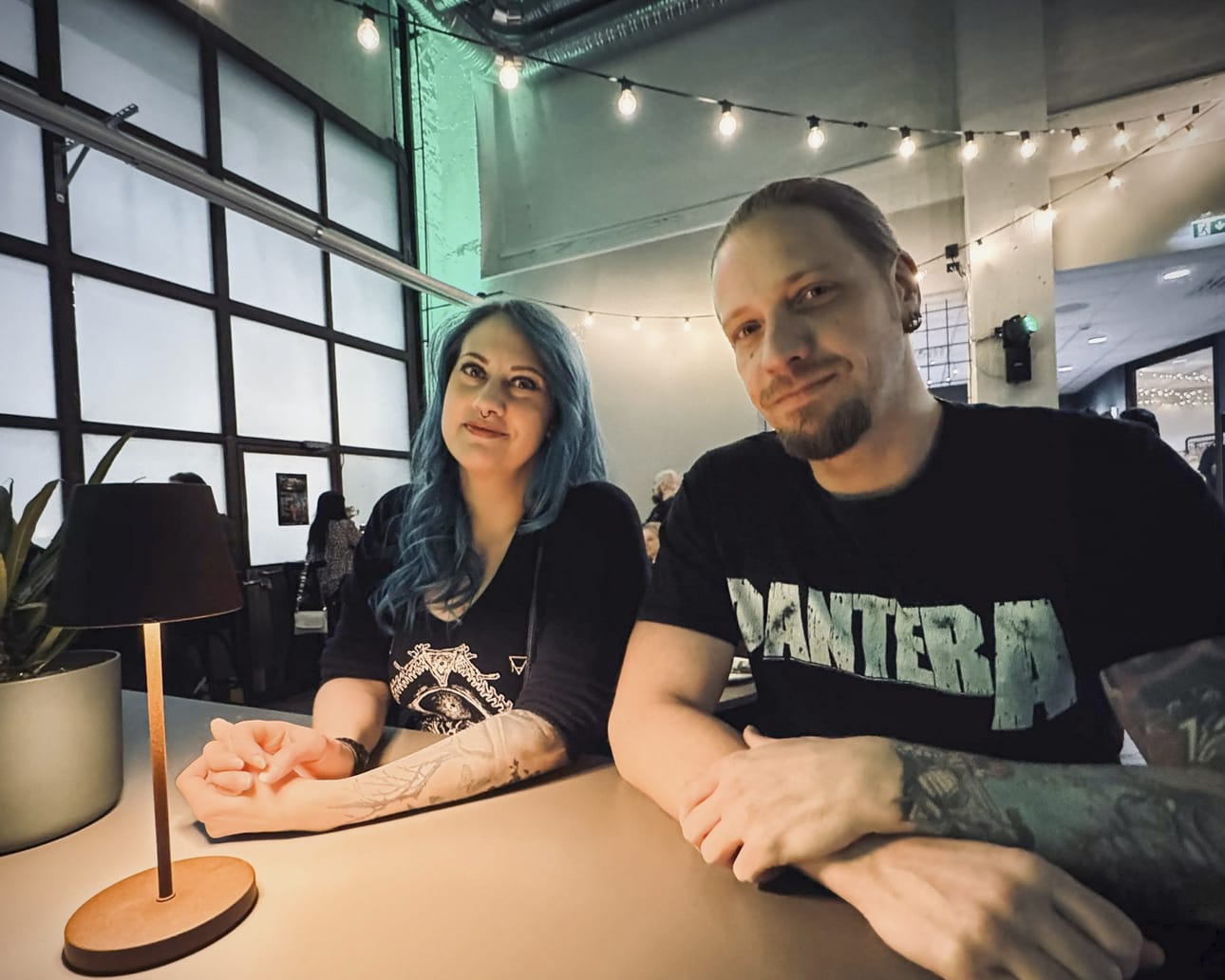 Lea Saari ja Ari Kokko ovat olleet alusta asti mukana Metallikauden ideointiryhmässä. Lean mukaan ryhmässä on tilaa villeillekin oivalluksille.